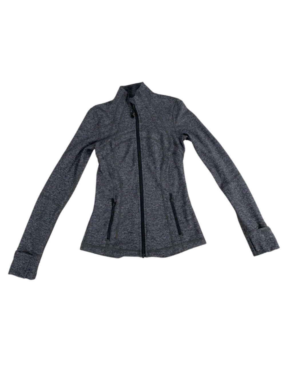 Lululemon Define Jacket Women's Gray Size 4 Sporty Athletic Preppy Outdoors